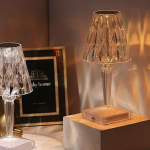 Enhance Your Bedroom with a Crystal Portable Lamp