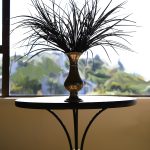Stylish Feather Table Lamp for Dressing Table