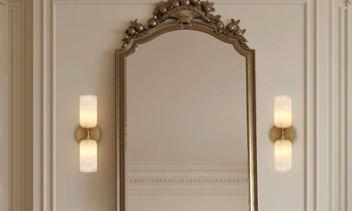 Enhance Your Décor with a Hallway Alabaster Wall Sconce