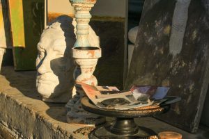 Photo Eclipse Stone table lamp