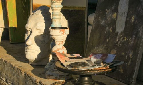 Embracing Wabi-sabi: Eclipse Stone Table Lamp