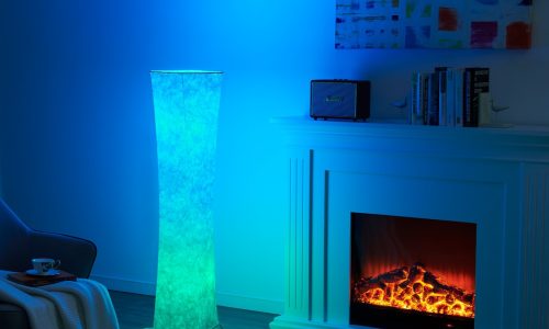 Illuminate Your Space with a Slim Tower Floor Lamp