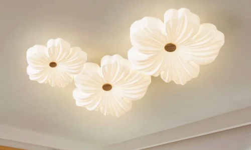 Illuminate Your Space with a Blooming Flower Ceiling Light