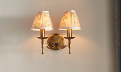 Lampada da parete in ottone: eleganza e stile