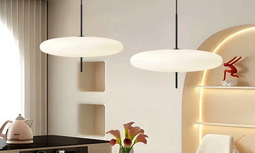 Bold and Modern: Artistic Acrylic Pendant Lamp