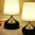 Upgrade Your Bedside with Touch Dimmable Lamp + USB