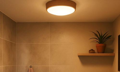 Upgrade Your Bathroom with IP44 Rated Waterproof Ceiling Light