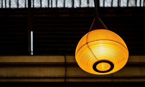 Modern Gold Ring Wavy Ceiling Lamp for Dining Room